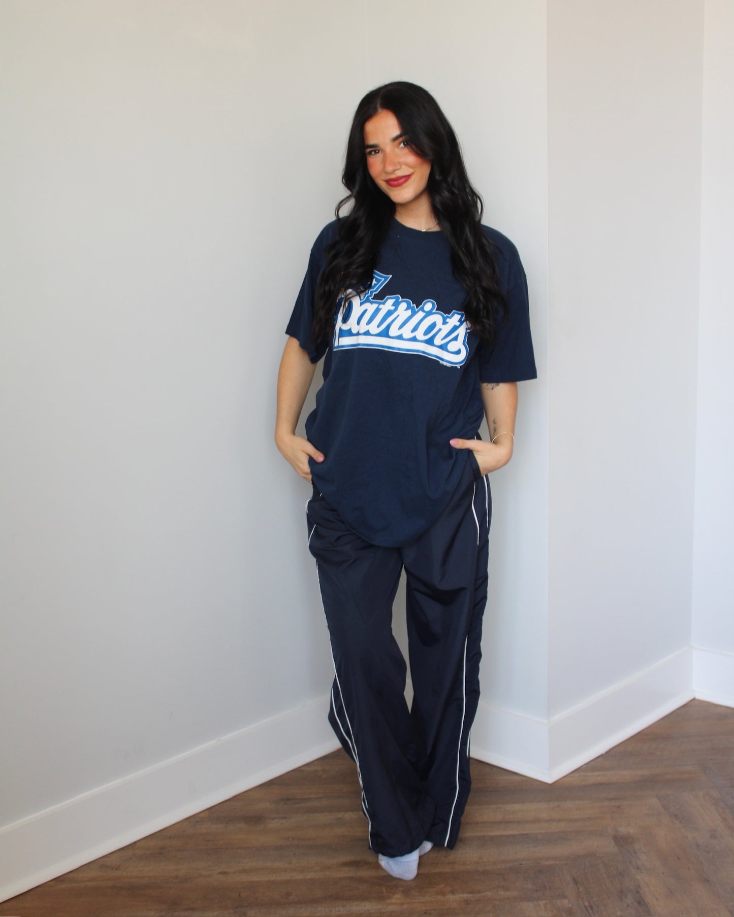 Evi11 Twin Vintage Tee - Patriots