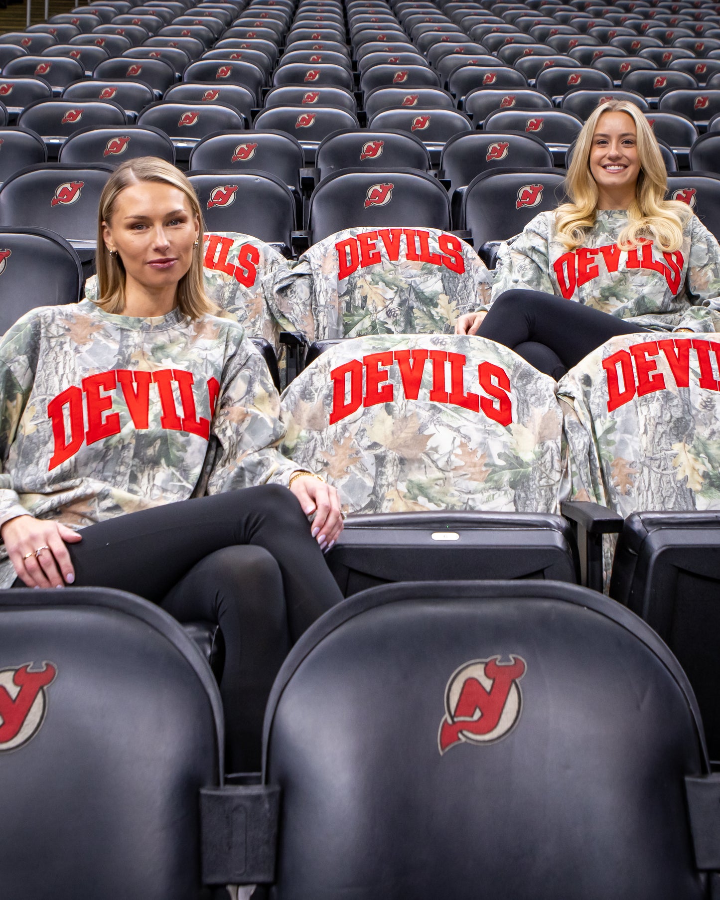 The Hazel X Devils Camo Long Sleeve