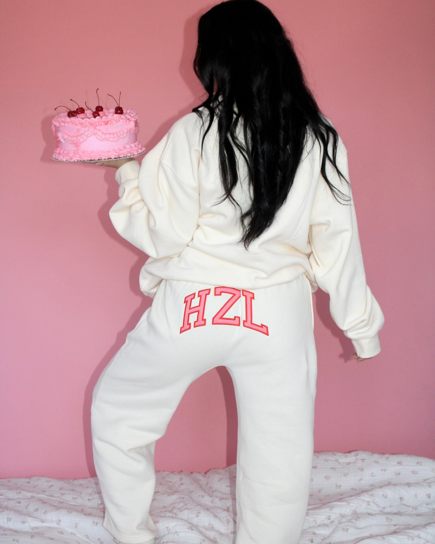 The HZL Cake Batter Barrel Pants