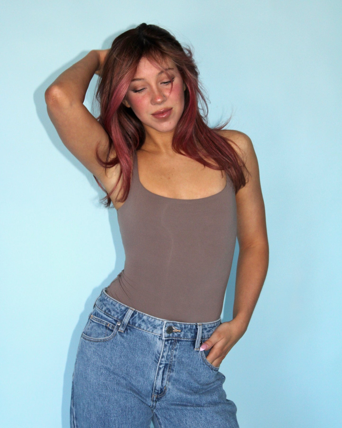 HZL Bodysuit // Brown