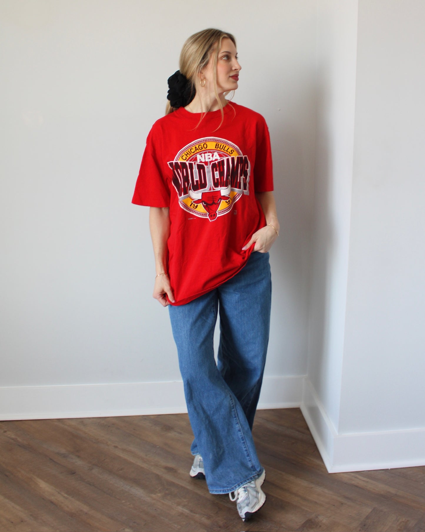 Evi11 Twin Vintage Tee - Chicago Bulls