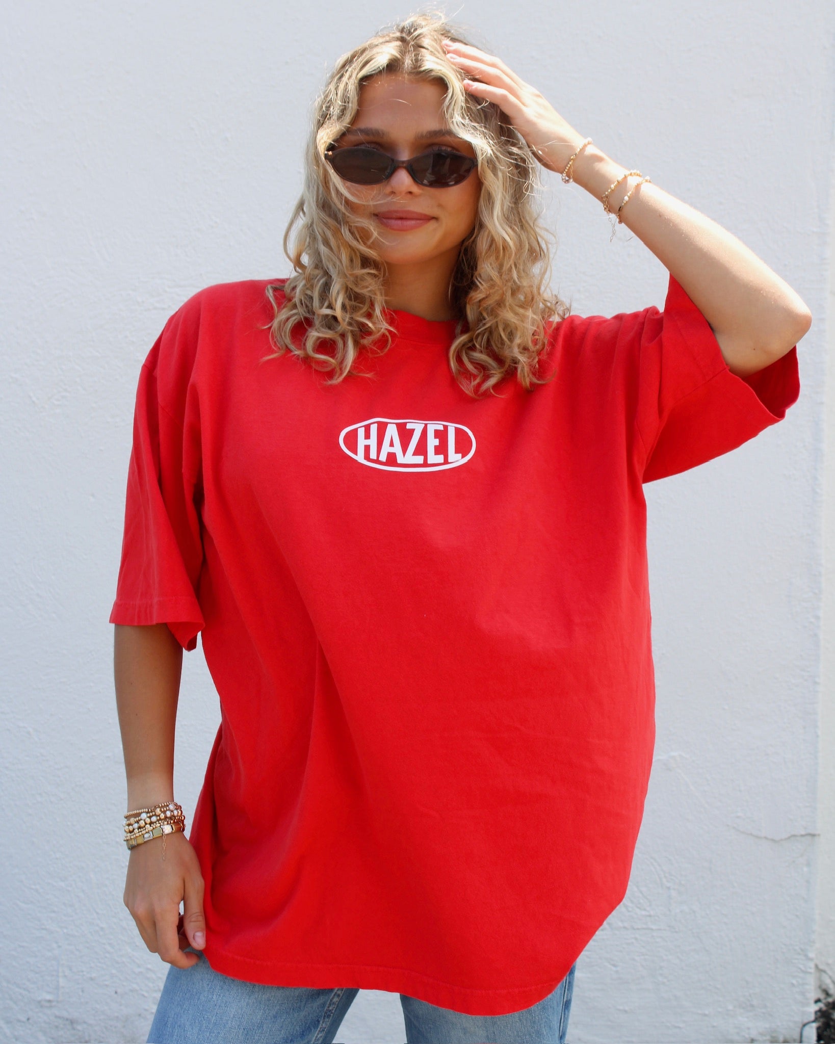 The HZL Tee // Red – Hazel Boutique