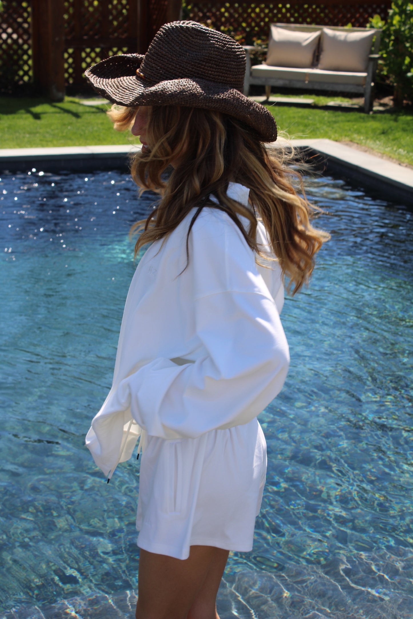 The Sunday Brunch Shorts // White