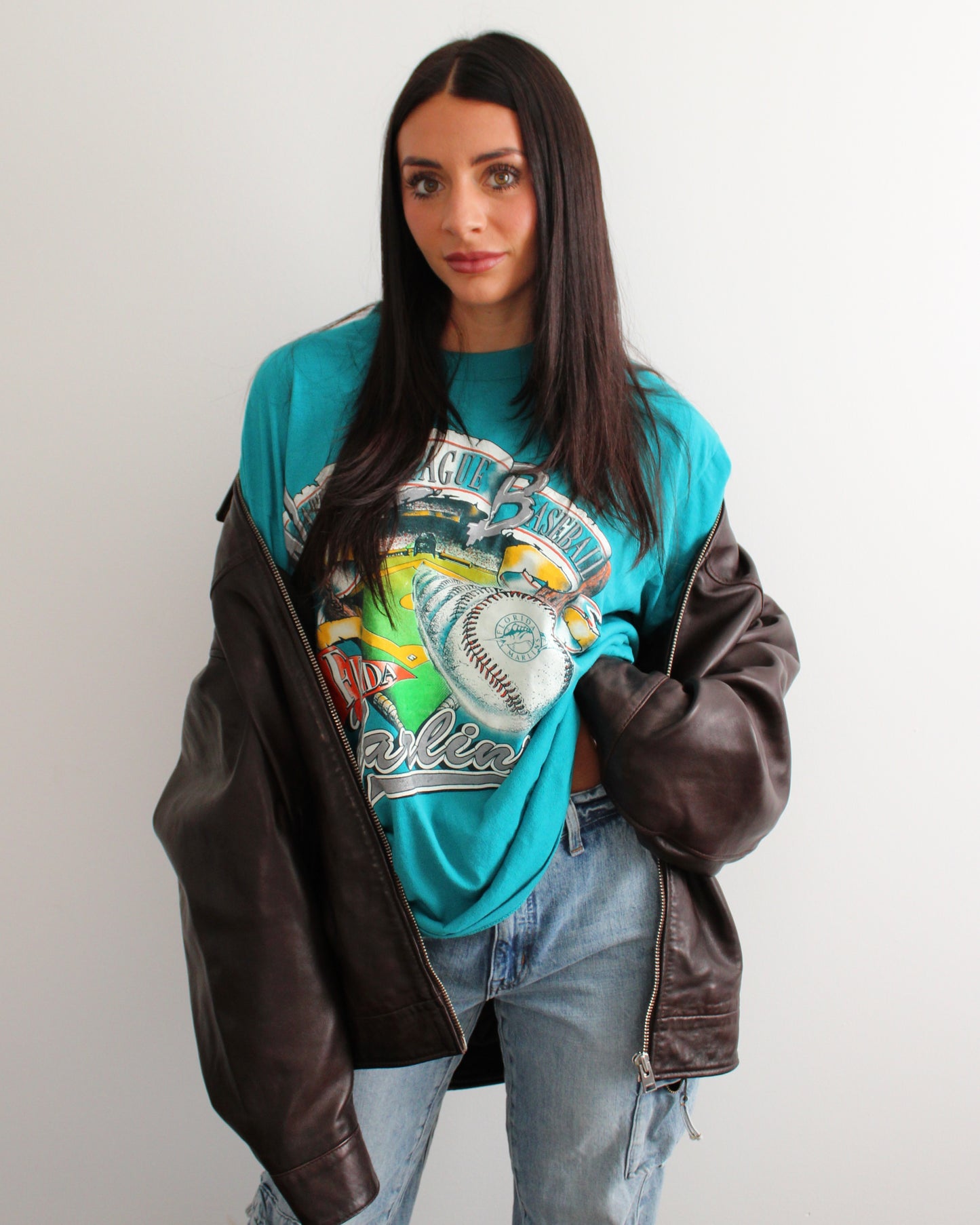 Evi11 Twin Vintage - Marlins Tee