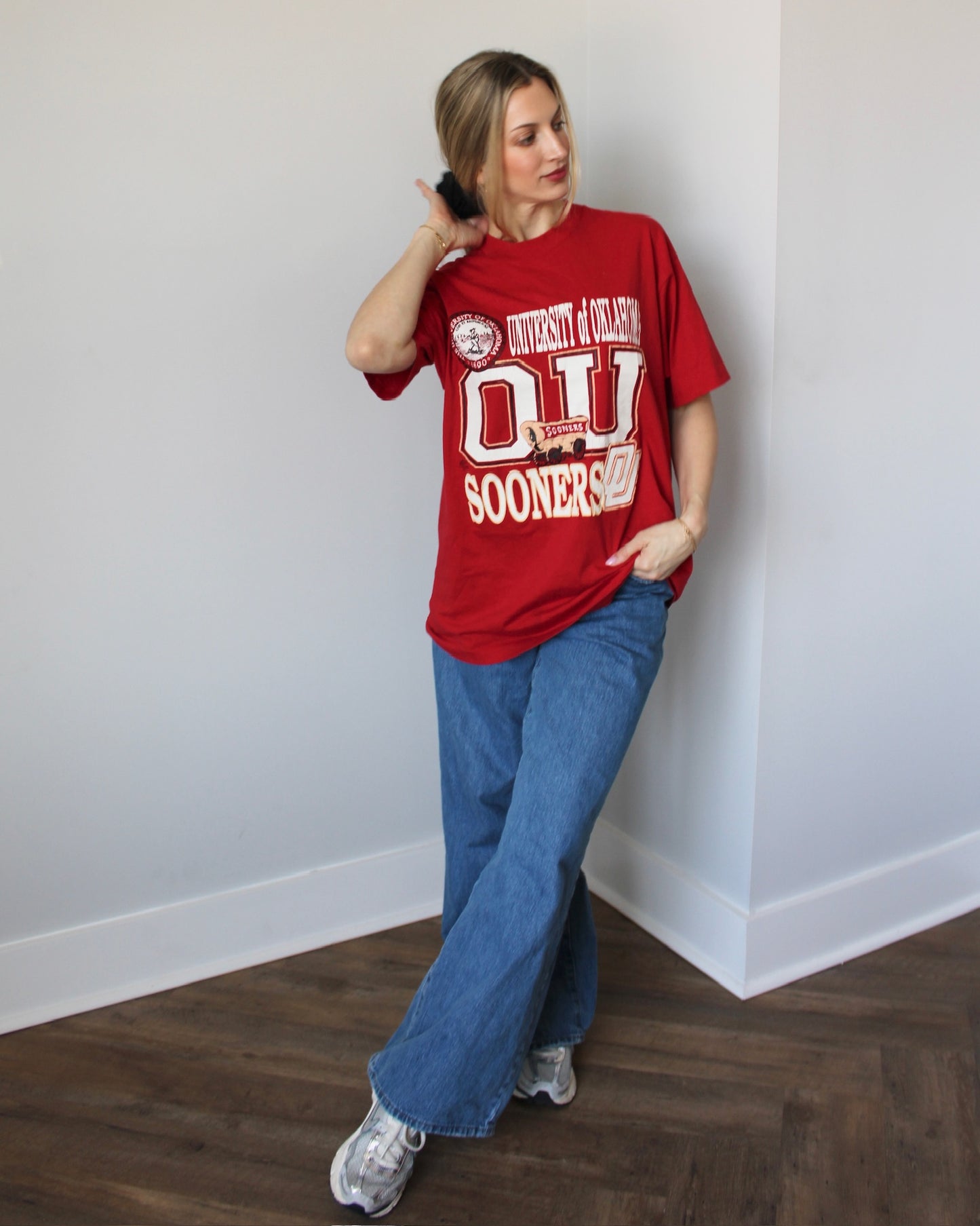 Evi11 Twin Vintage Tee - Sooners
