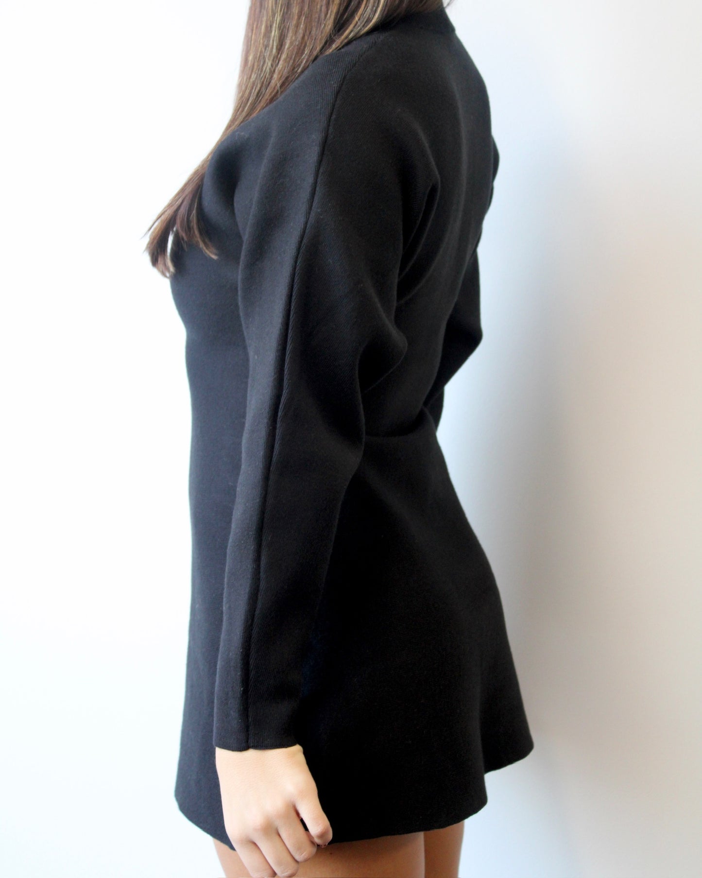 Structured Black Mini