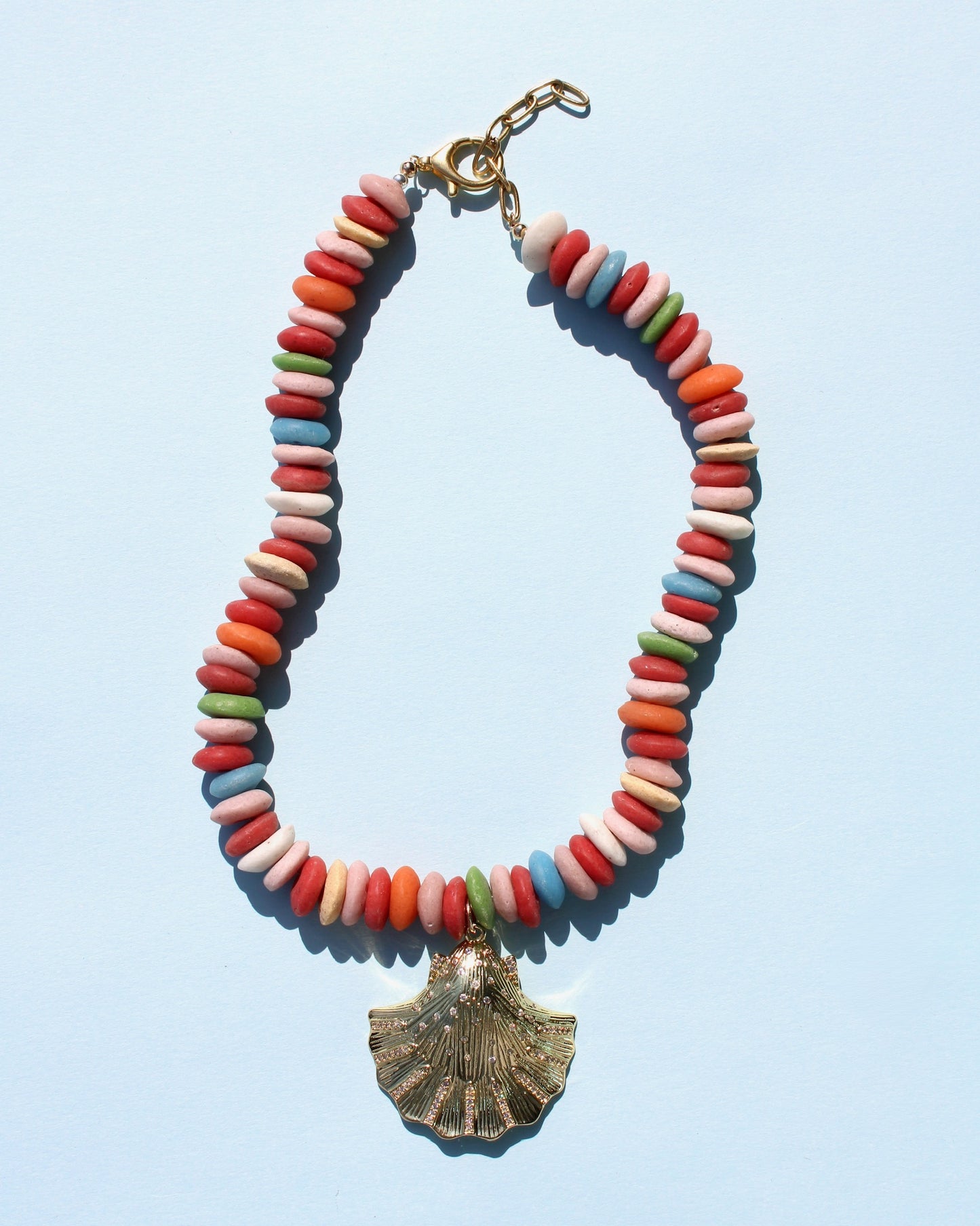 The Punch Necklace // Diamond Shell