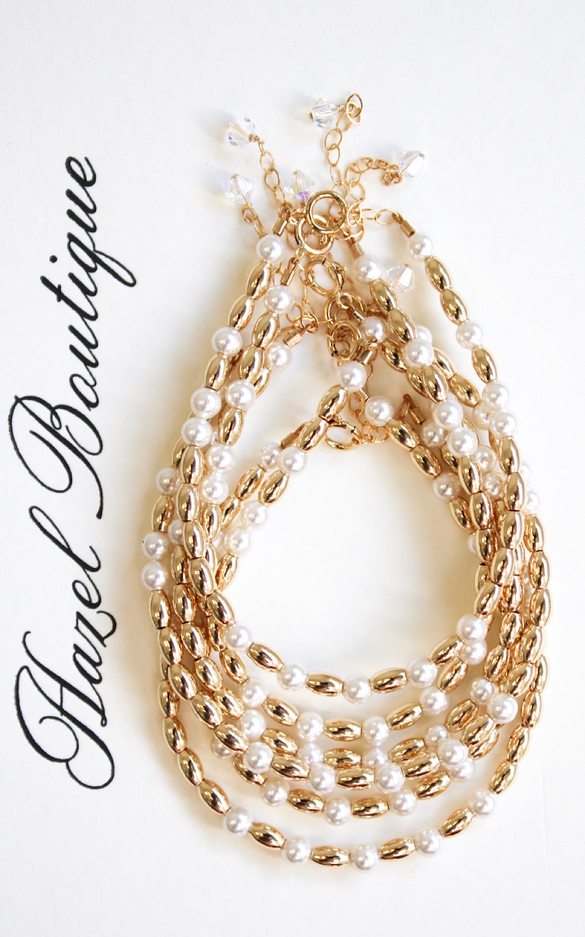 14k Gold Oval Emma Bracelet