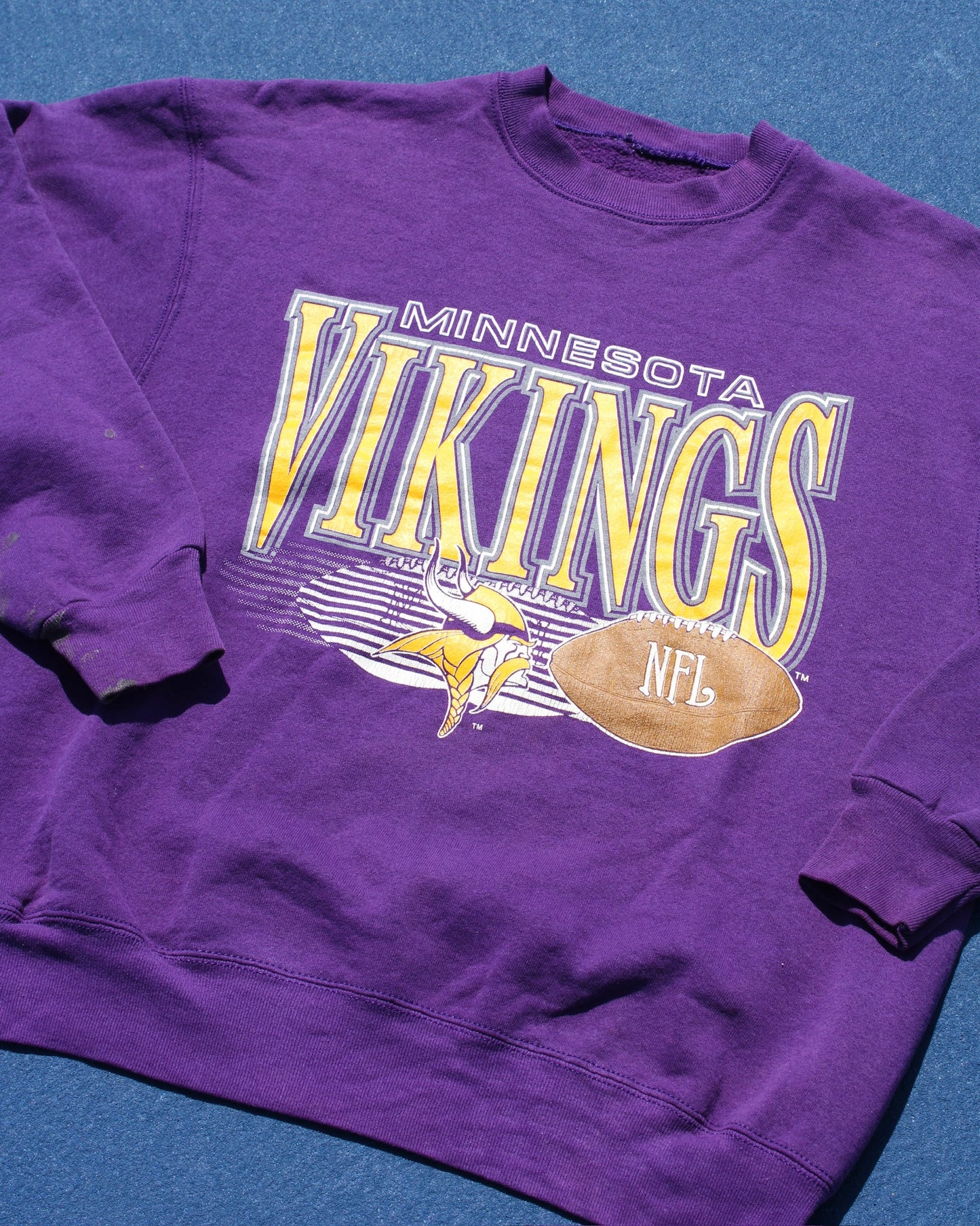 Evi11 Twin Vintage - Vikings Crewneck