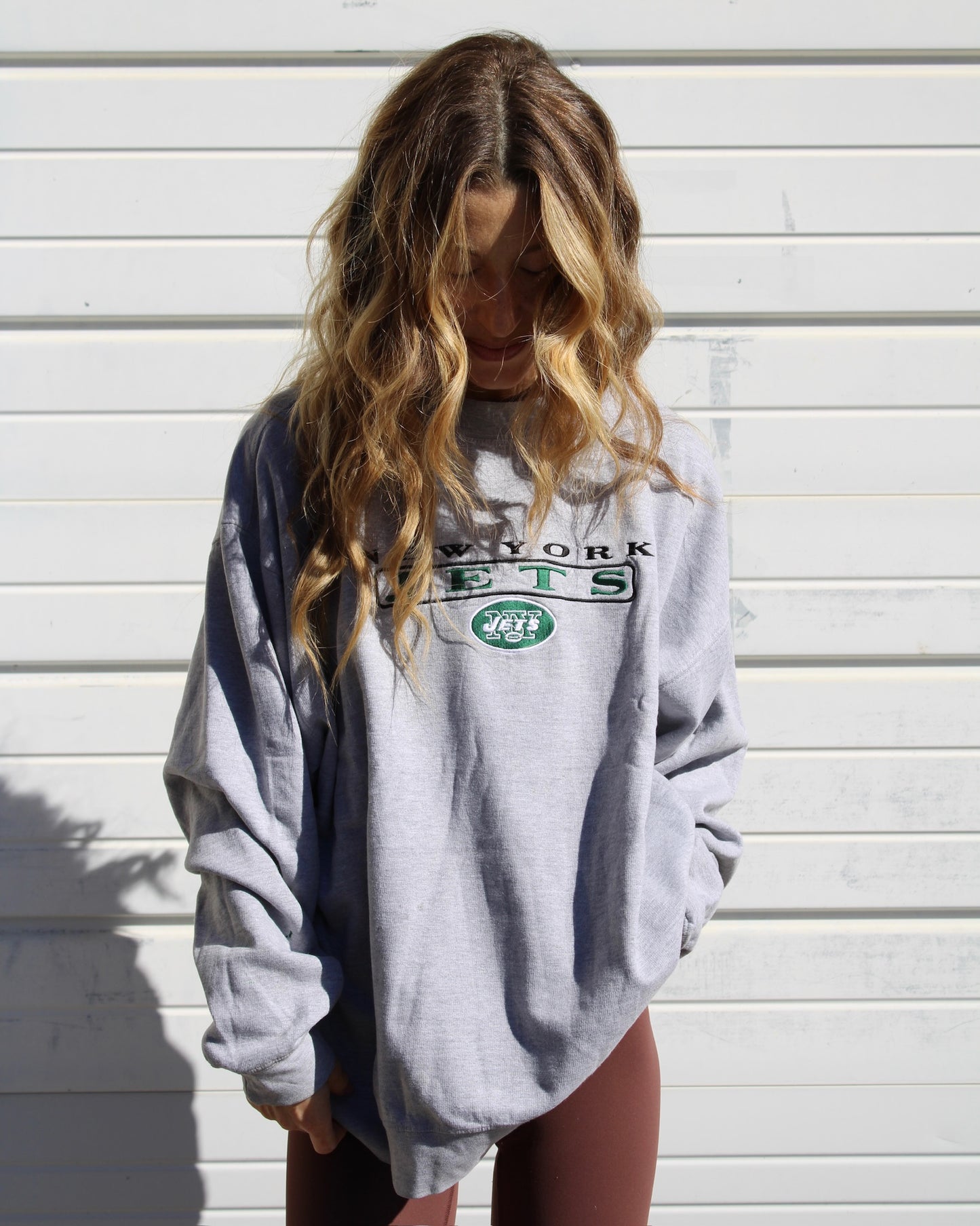 EVI11 TWIN VINTAGE CREWNECK - NY JETS