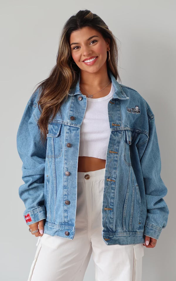 Evi11 Twin Custom Jean Jacket // 2