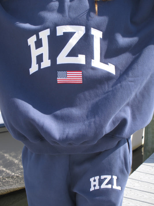 The HZL Miss America Mockneck // Denim