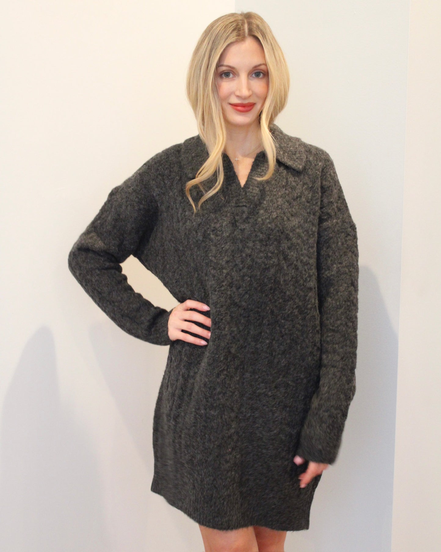 The Ezra Sweater Dress