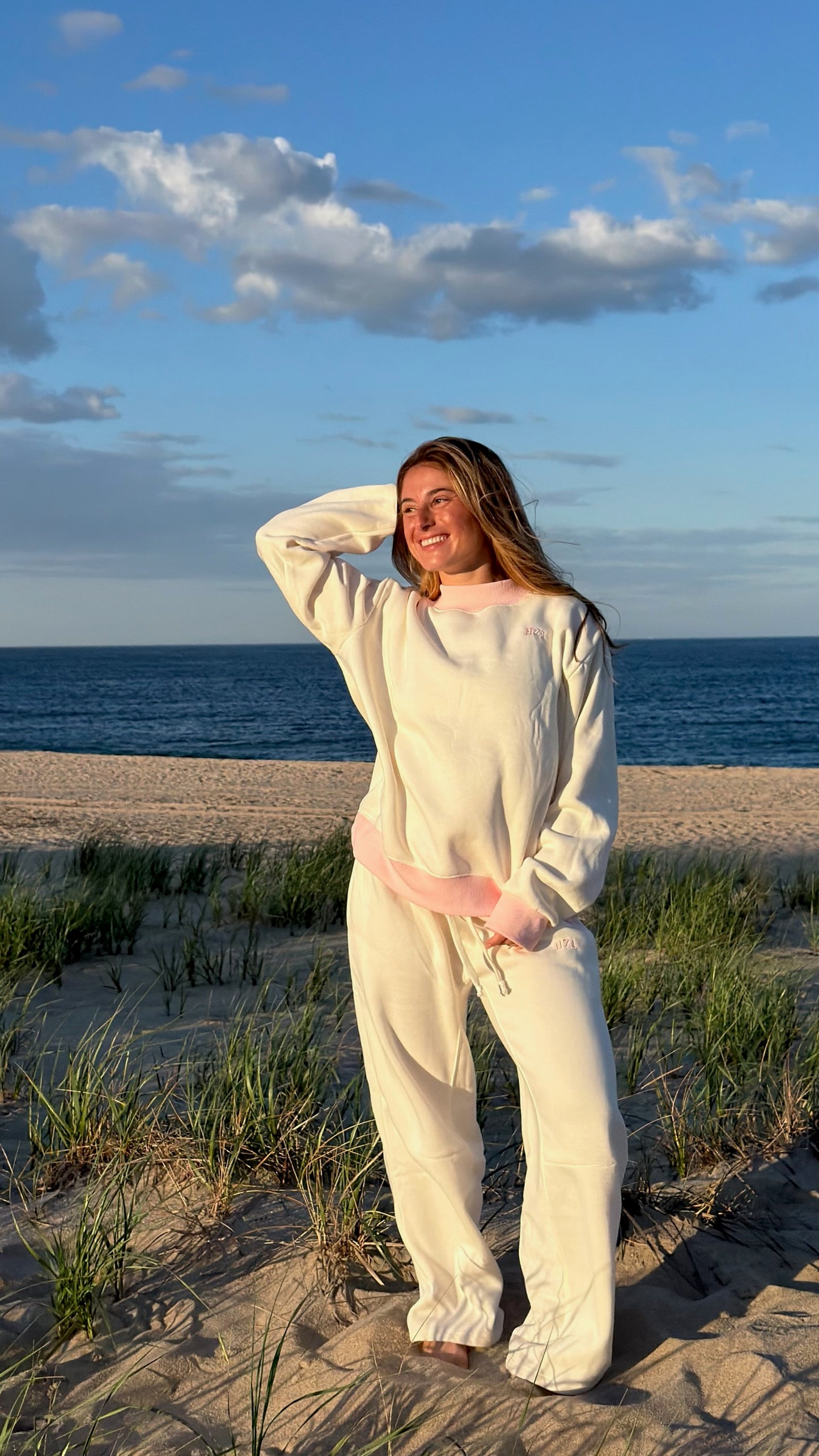 The HZL Summer Sorbet Barrel Pants // Grapefruit