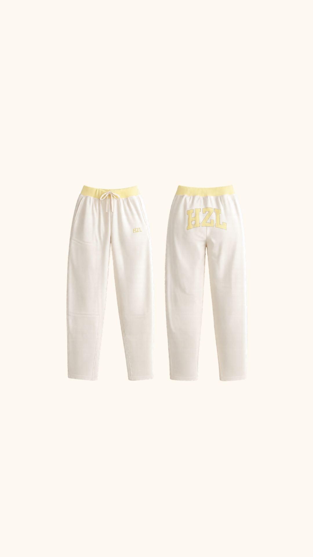 The HZL Summer Sorbet Barrel Pants // Lemon