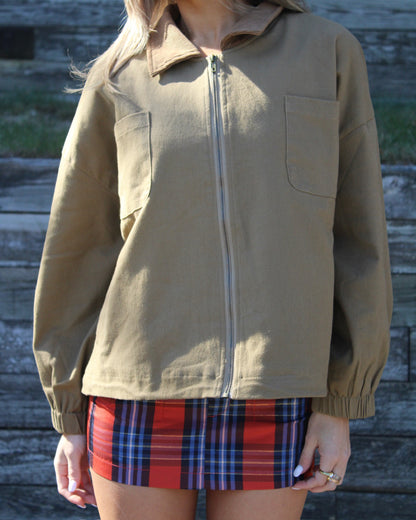 The Alexis Jacket // Camel