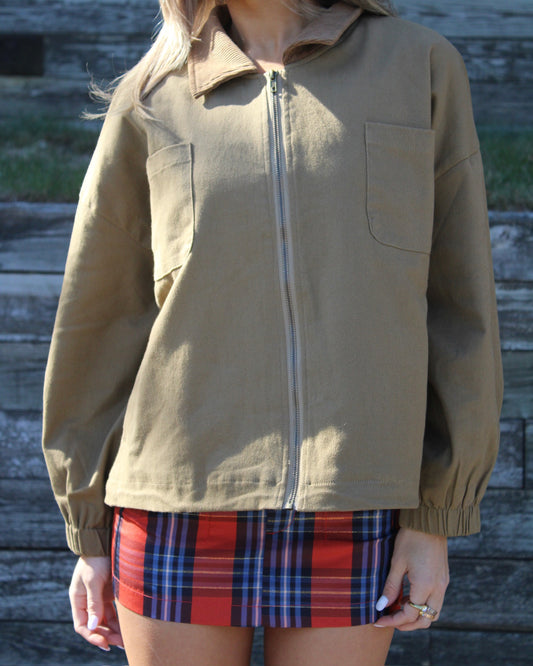 The Alexis Jacket // Camel