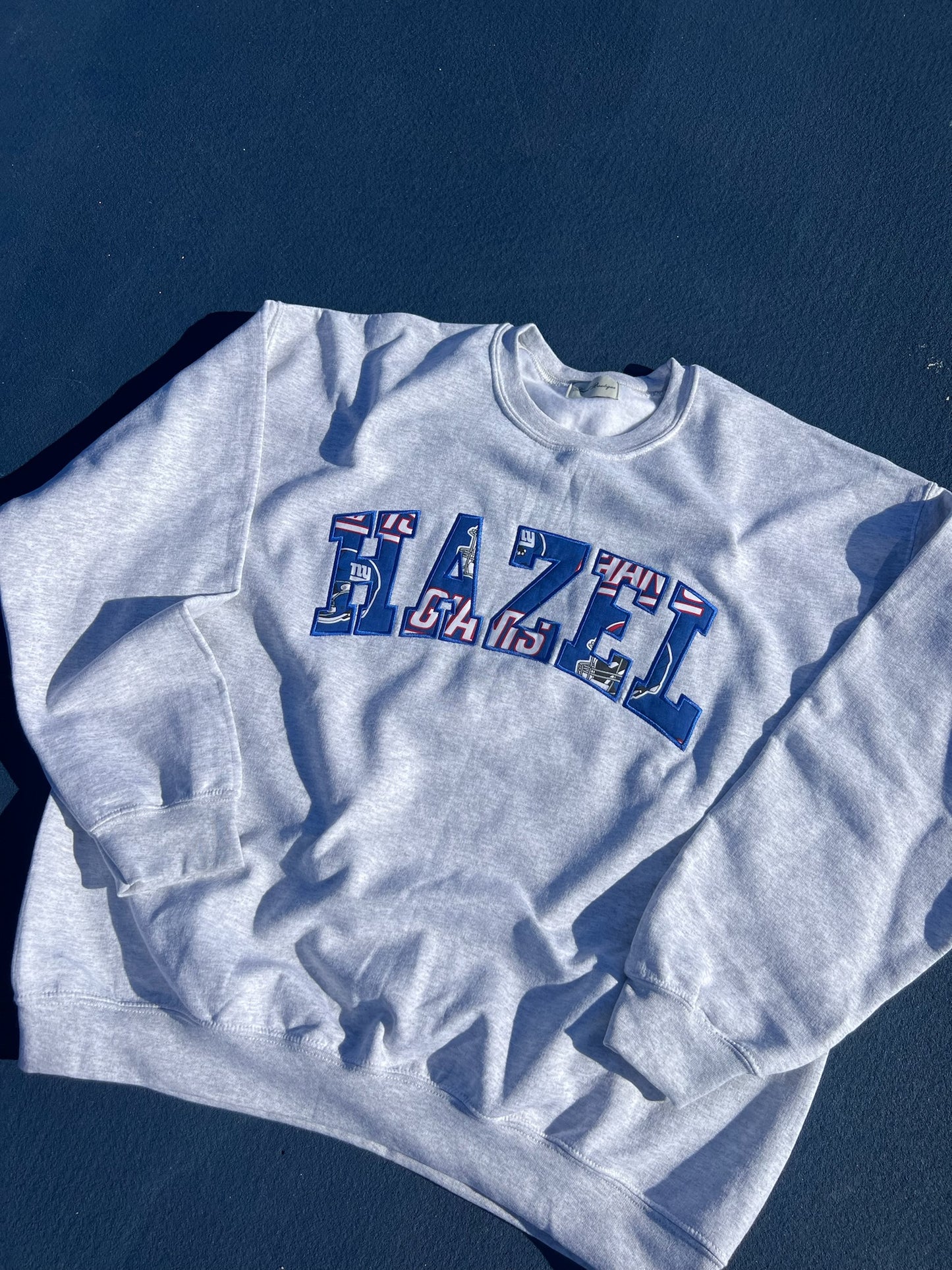 HB NY Giants Football Crewneck