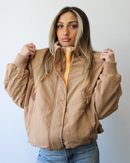 The Camel Windbreaker