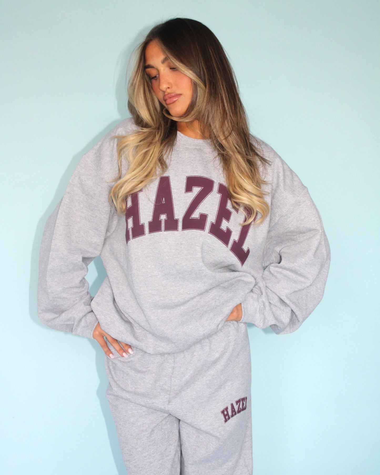 The Capri Crewneck // Cranberry Spritz