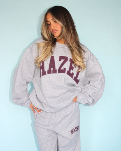 The Capri Crewneck // Cranberry Spritz