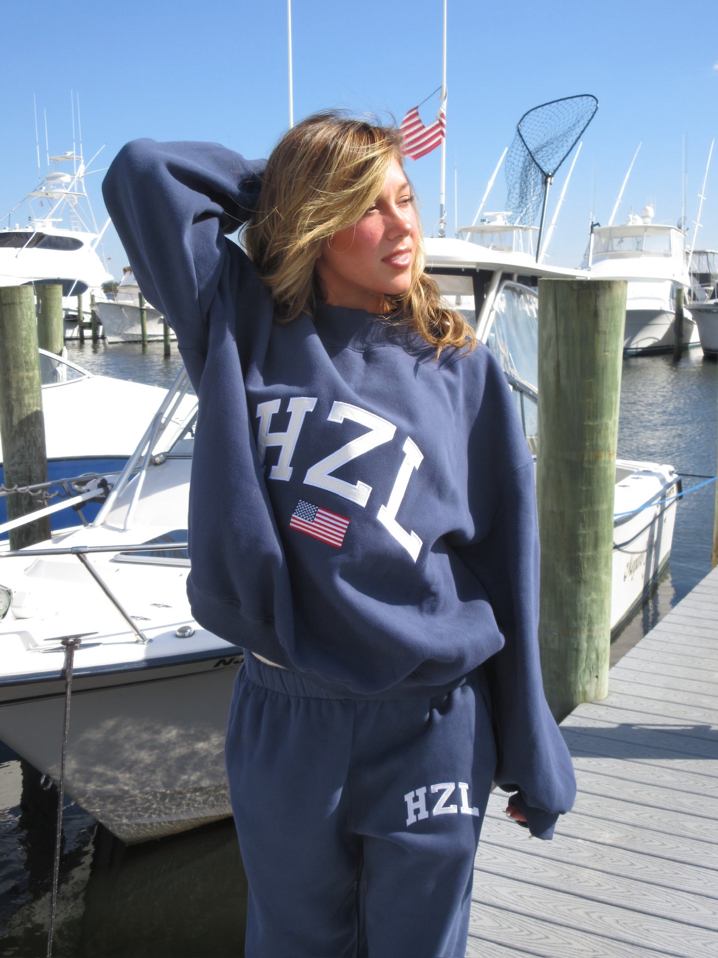 The HZL Miss America Mockneck // Denim
