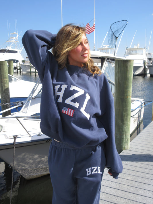 The HZL Miss America Mockneck // Denim