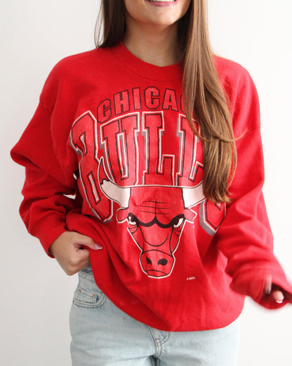 Evi11 Twin Vintage Bulls Crewneck