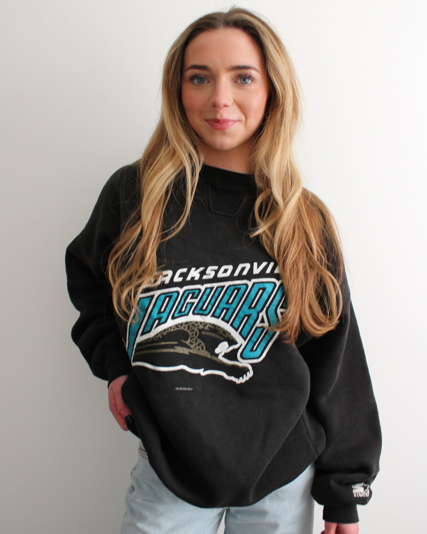 Evi11 Twin Vintage Jags Crewneck