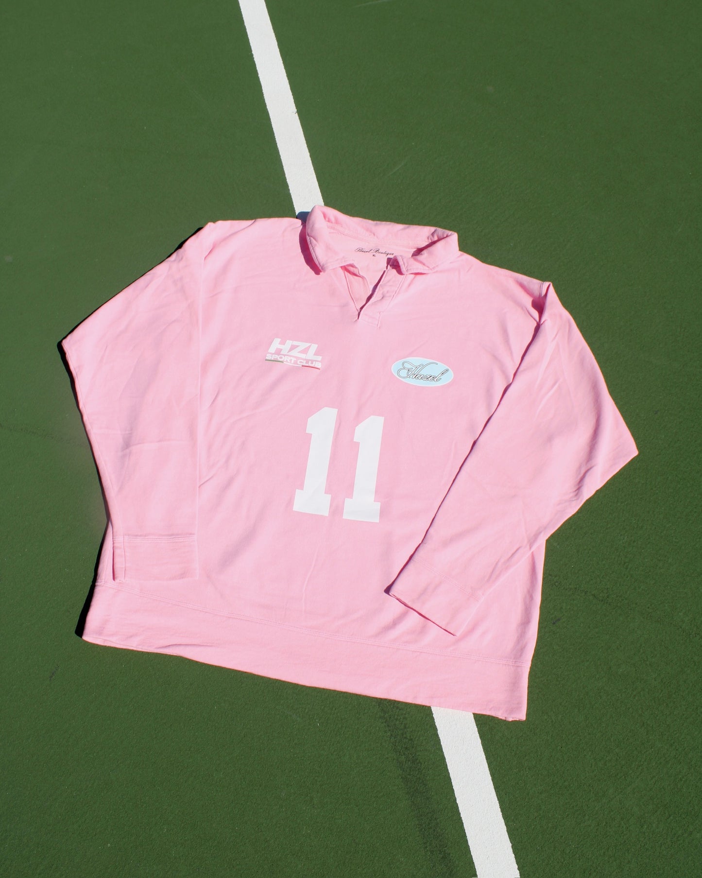 The HZL Sport Club Polo // Pink