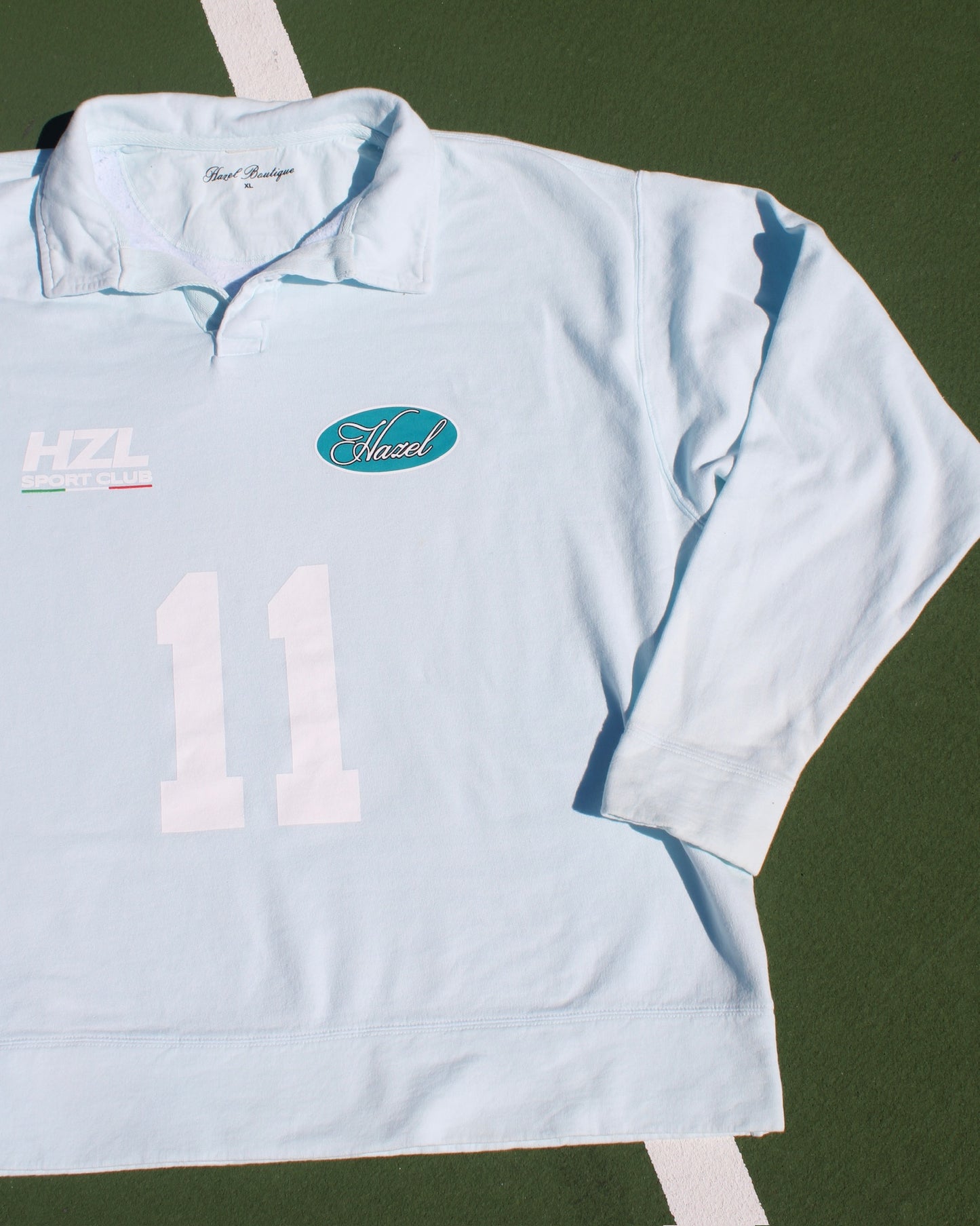 The HZL Sport Club Polo // Baby Blue