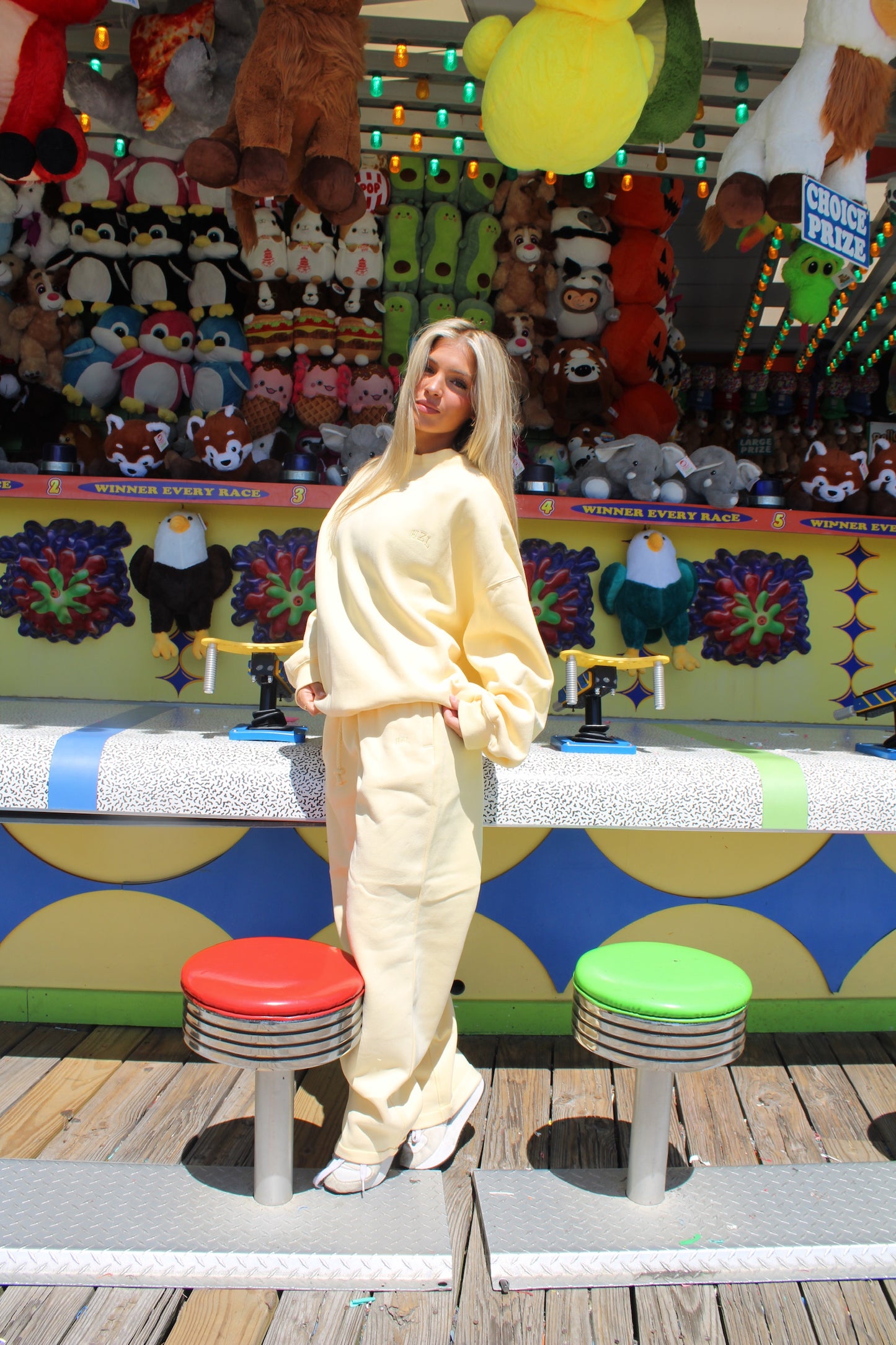 The HZL Banana Creme Sweatpants
