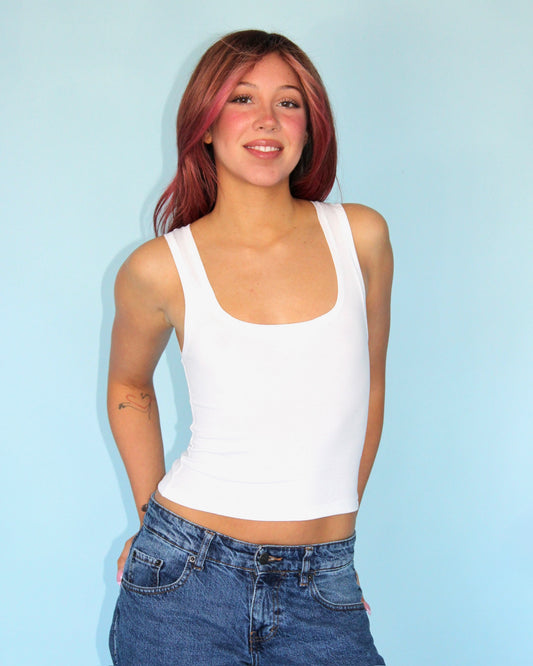 HZL Tank Top // White