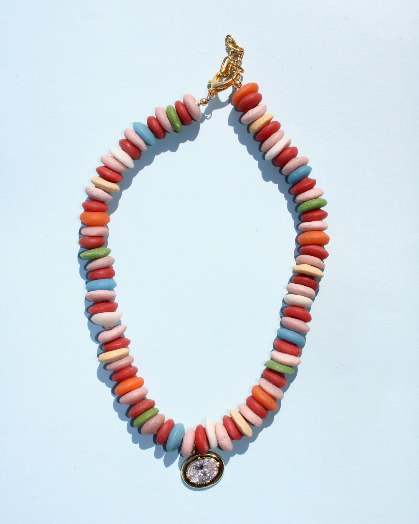 The Punch Necklace // Oval Charm