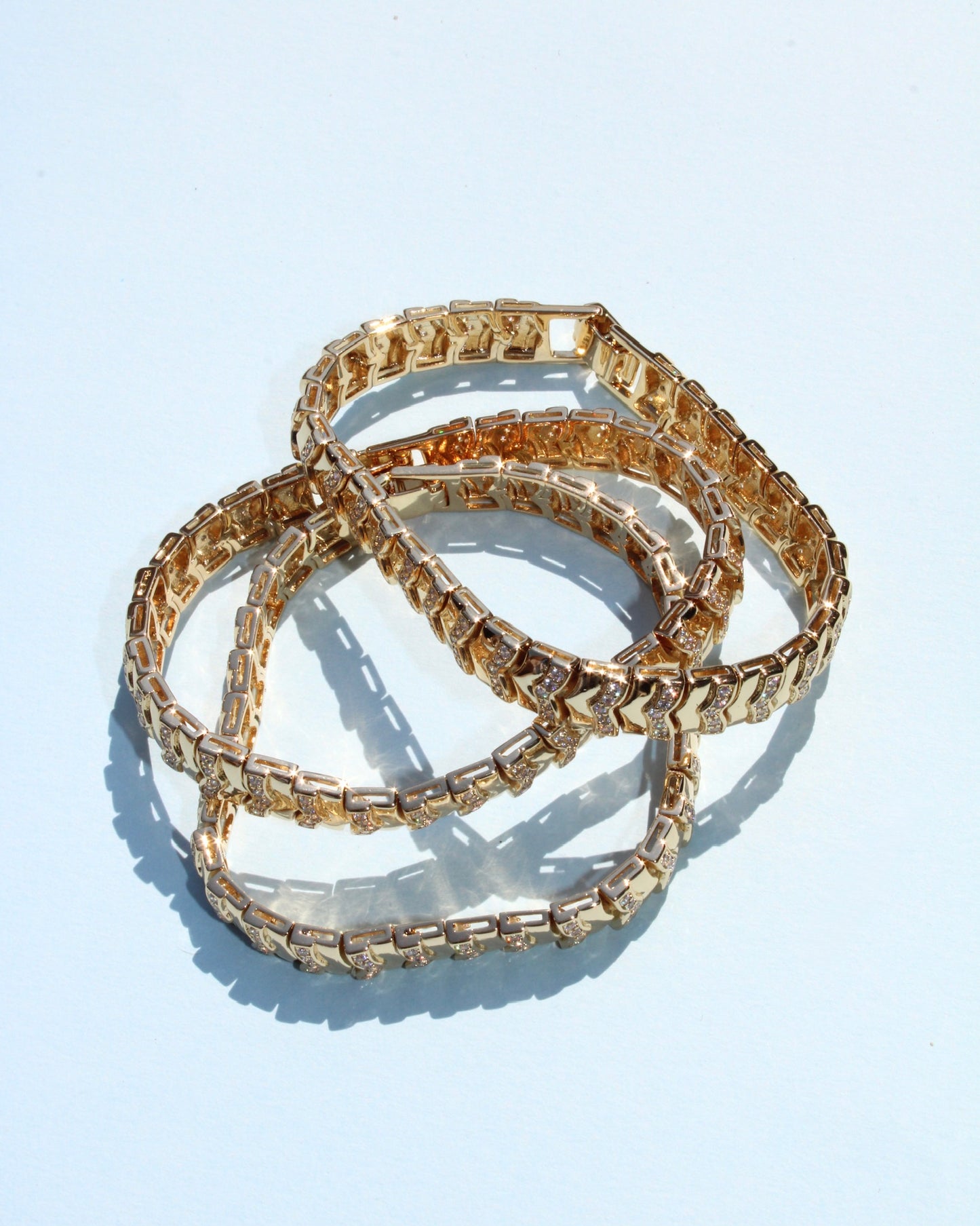 Chevron Chain Bracelet