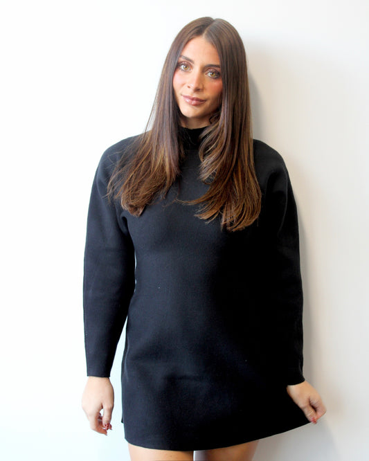 Structured Black Mini