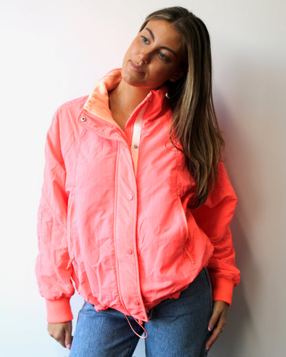 Neon Coral Jacket