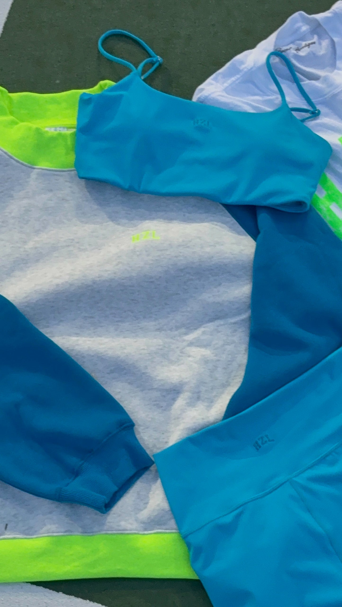 The HZL Ryan Bra // Teal