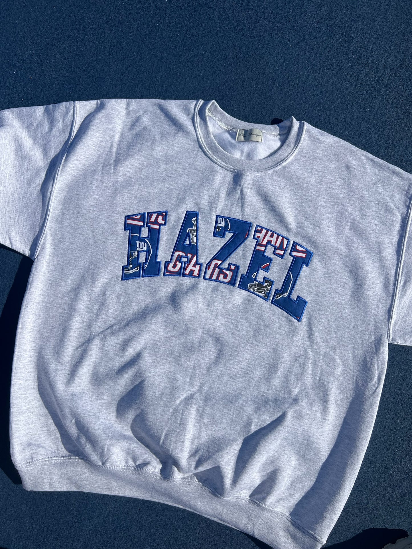 HB NY Giants Football Crewneck