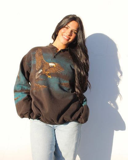 EVI11 Twin Vintage Scenic Crewneck