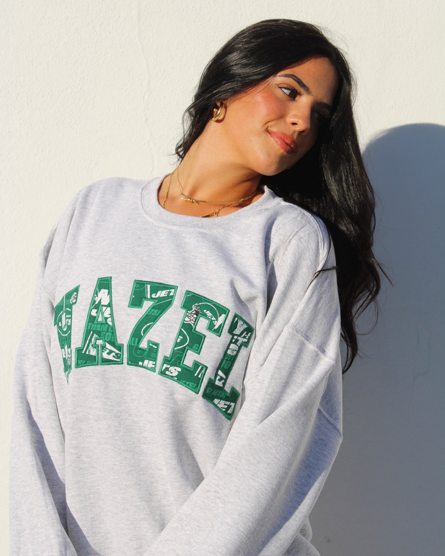 HB Jets Football Crewneck