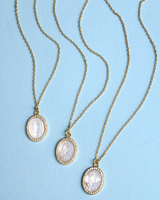 The Virgin Mary Necklace