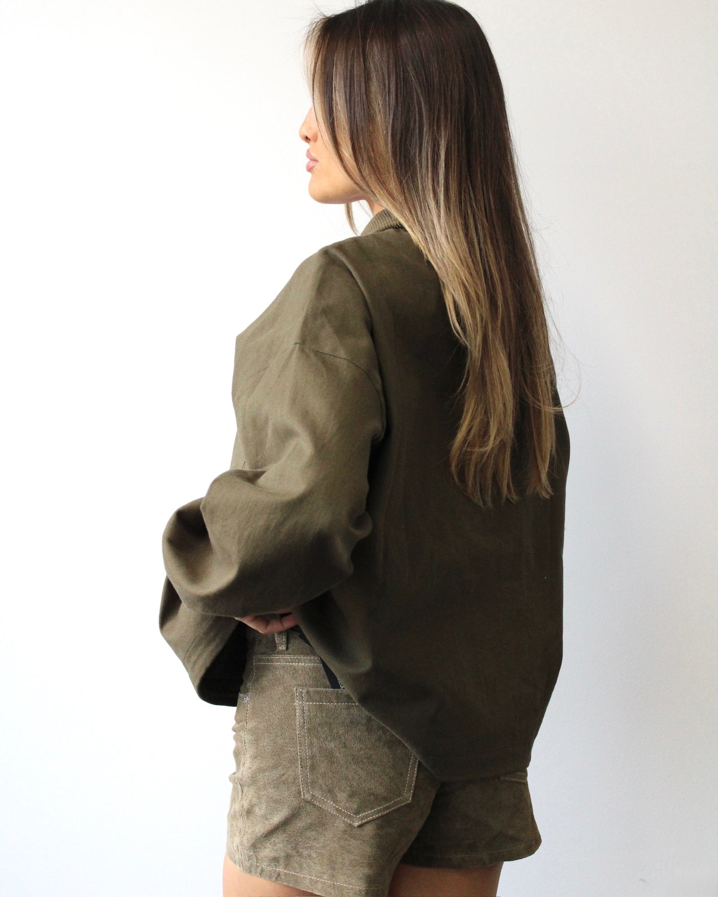 The Alexis Jacket // Olive