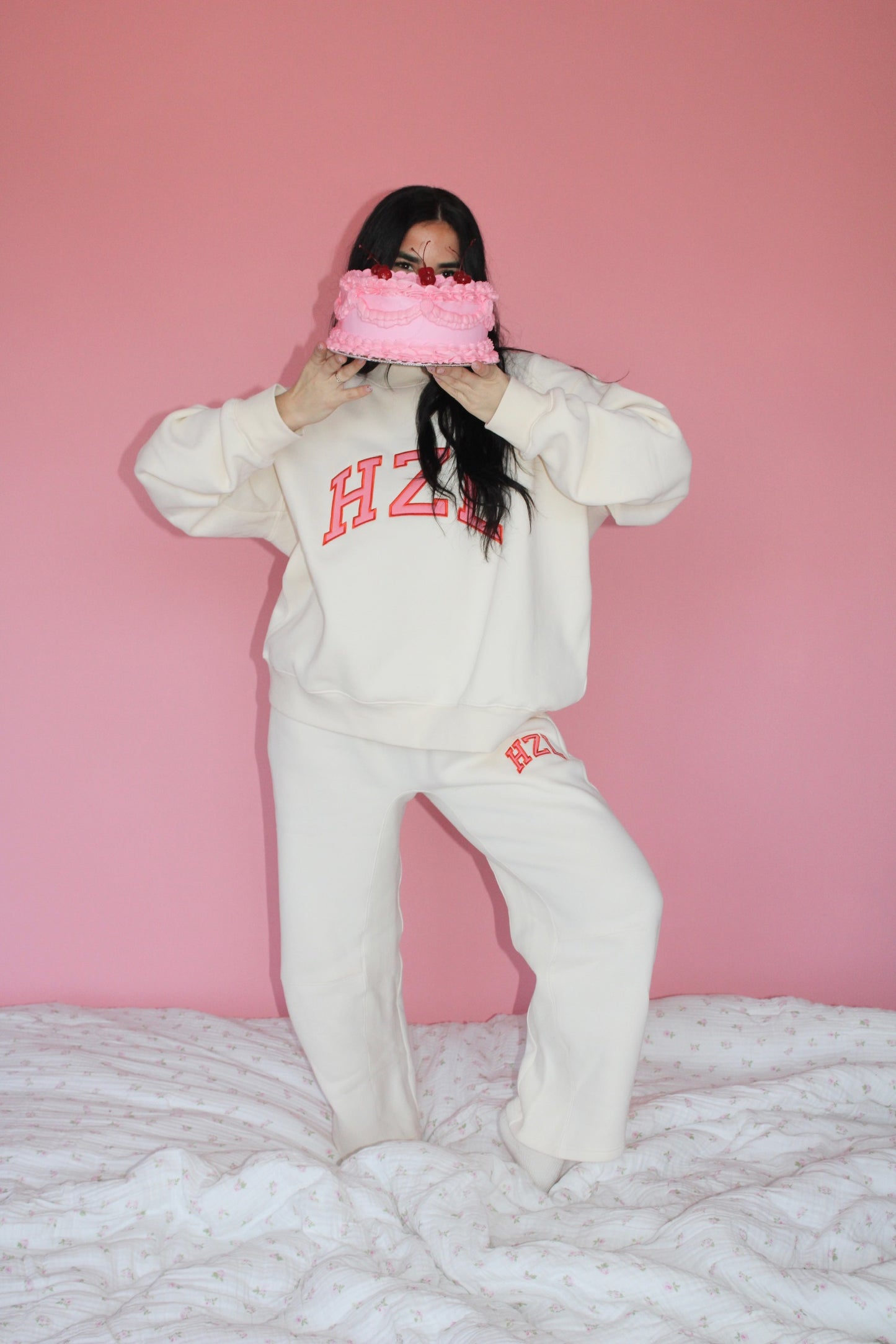 The HZL Cake Batter Barrel Pants