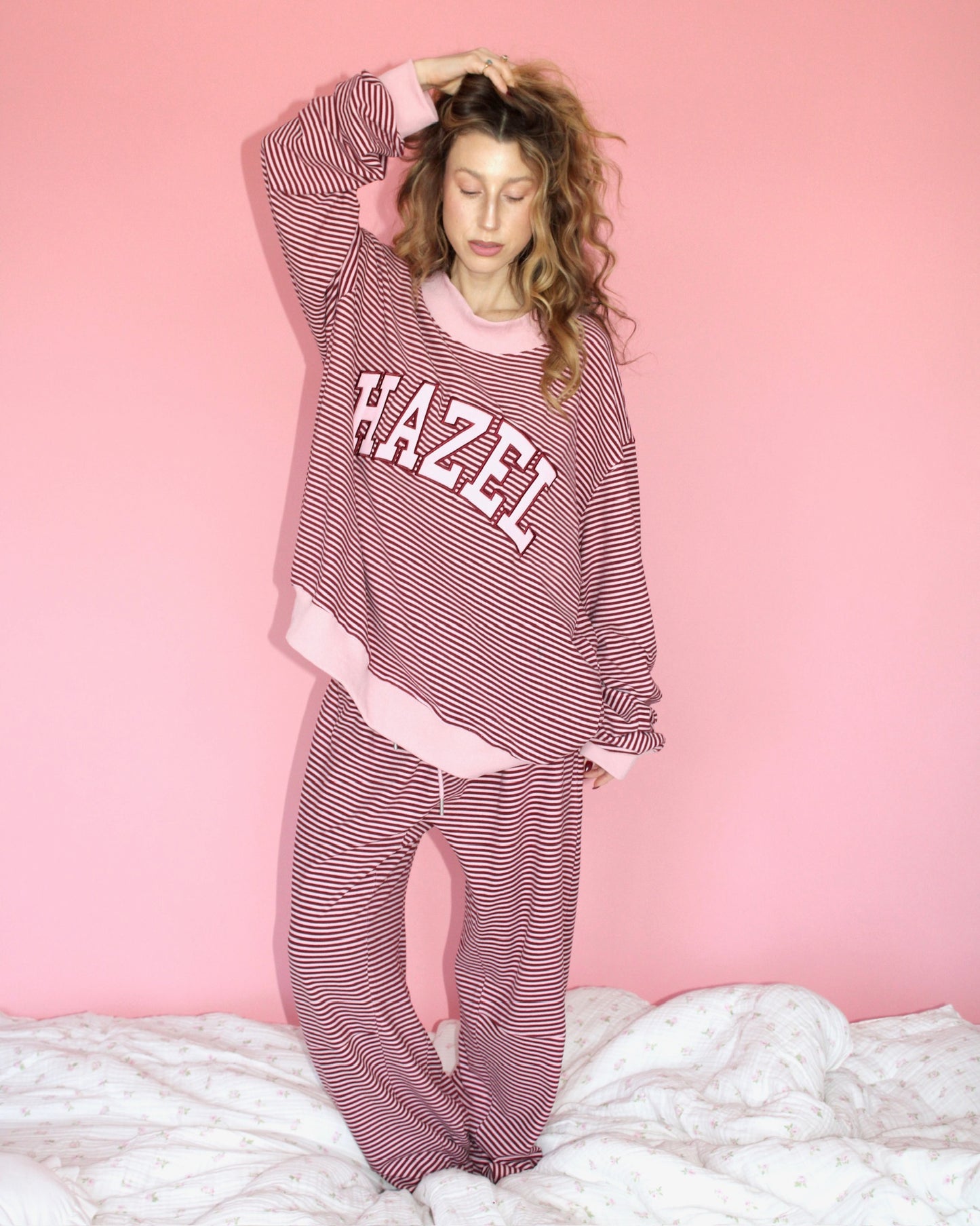 The HZL Sunday Brunch Barrel Pants // Maraschino