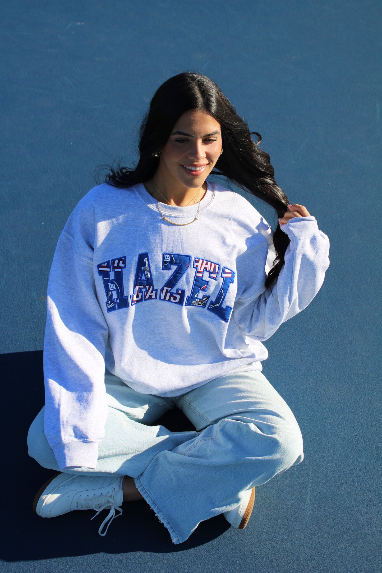 HB NY Giants Football Crewneck