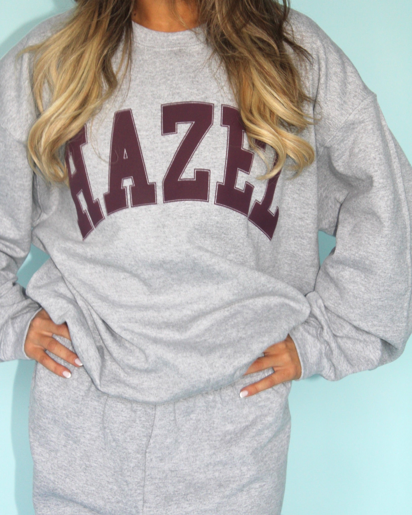 The Capri Crewneck // Cranberry Spritz – Hazel Boutique