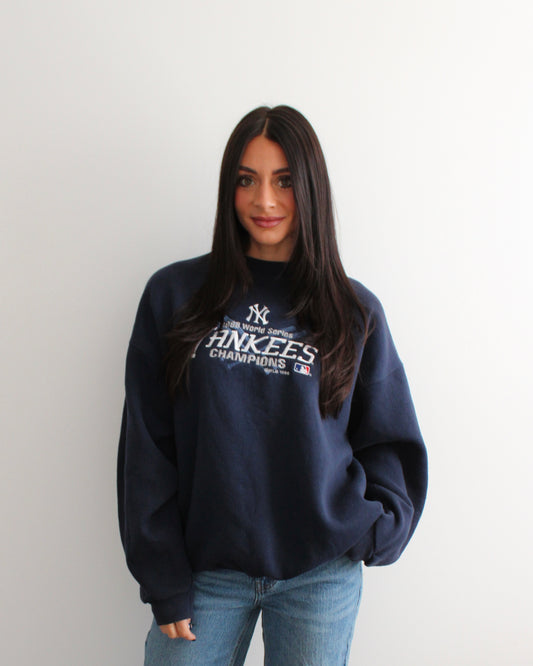 Evi11 Twin Vintage NYY Crewneck