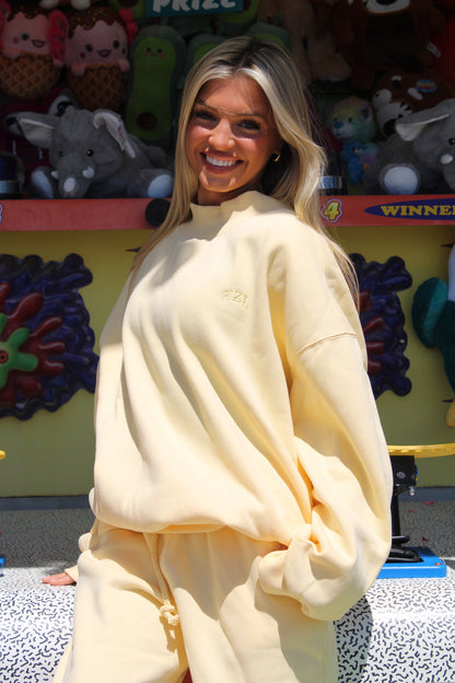 The HZL Banana Creme Mockneck