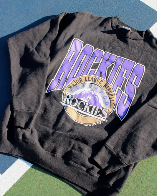 EVI11 Twin Vintage Rockies Crewneck